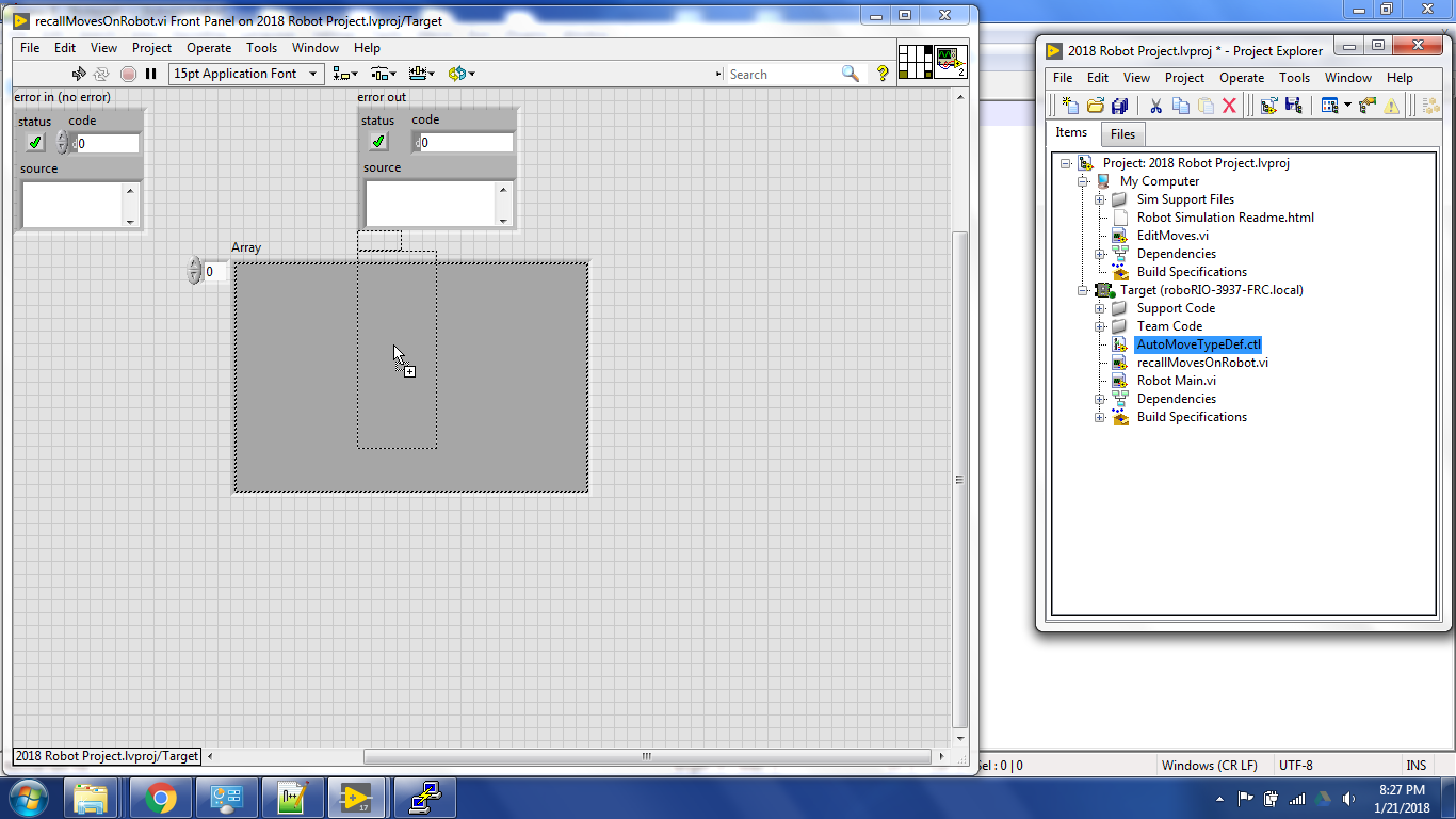 File Based Autonomous (an easy way) | FRC LabVIEW Tutorials