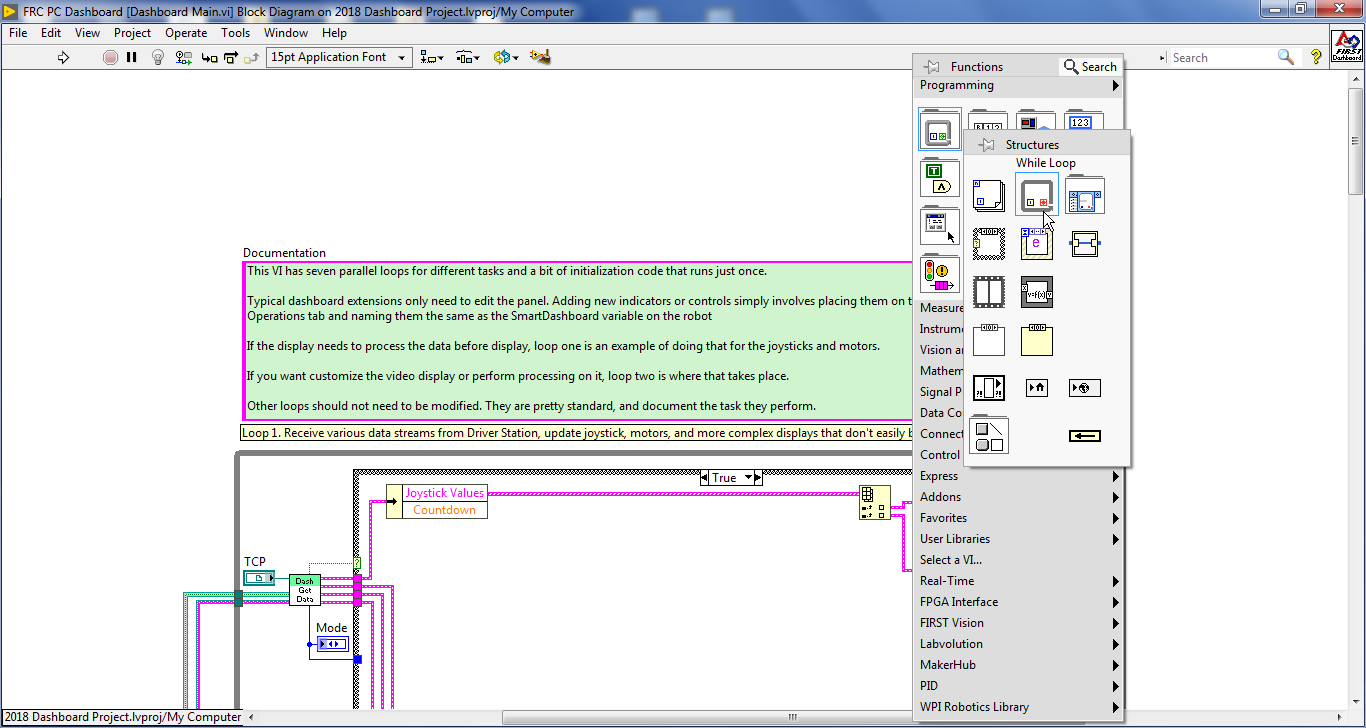 View the block diagram