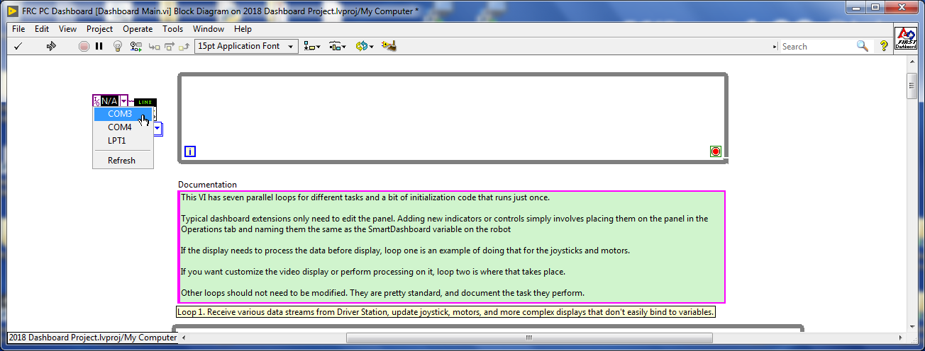 Create port constant