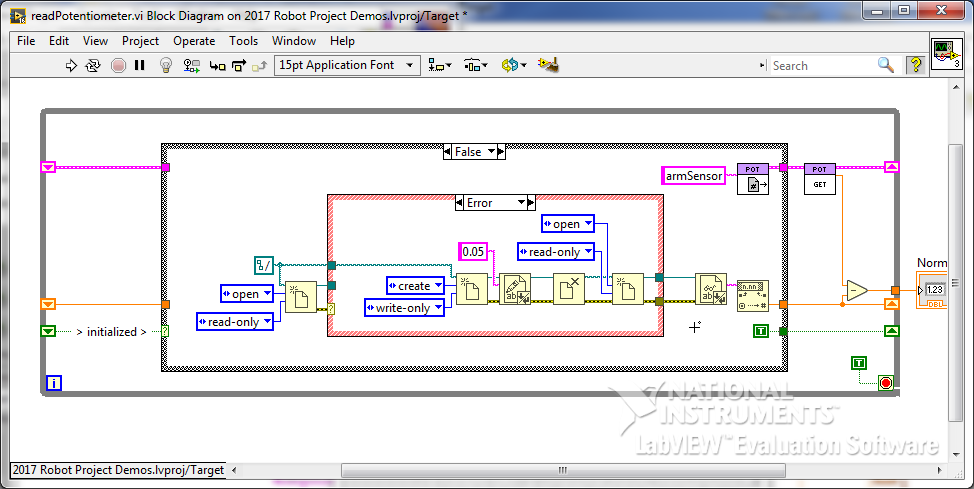 Move the read after the case structure