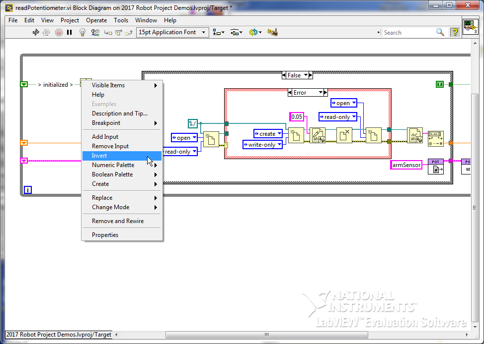 Invert unused input