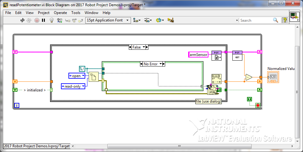 Move the read after the case structure