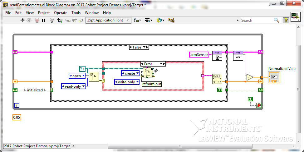 Create the file in the error case