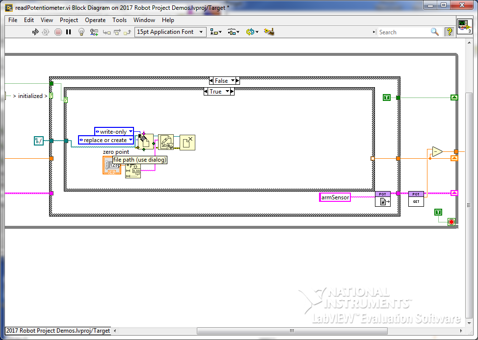 Create control for zero point.